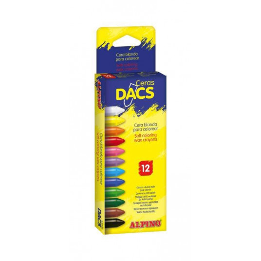  Vaškinės kreidutės ALPINO Dacs 12sp  11mm 
