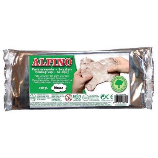  Modelinas ALPINO 500g baltas 