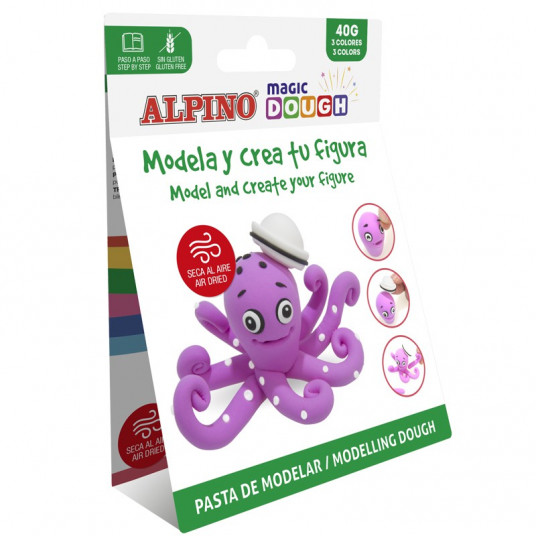Modelinas ALPINO Magic Dough ANIMALS