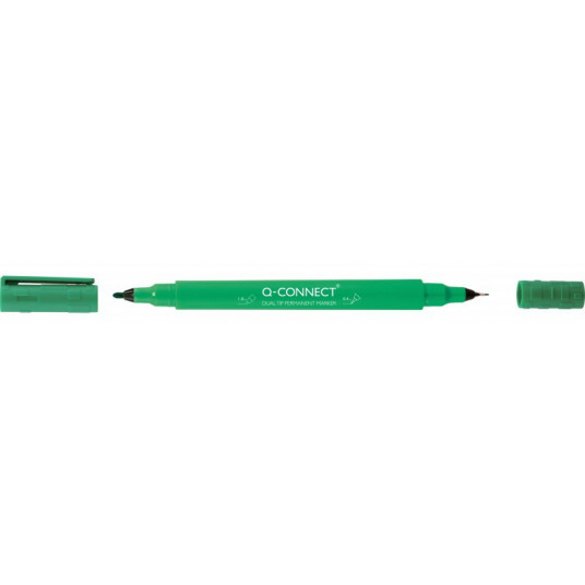 Žymeklis dviejų galų CD/DVD 0,4mm ir 1.00mm M žalias 