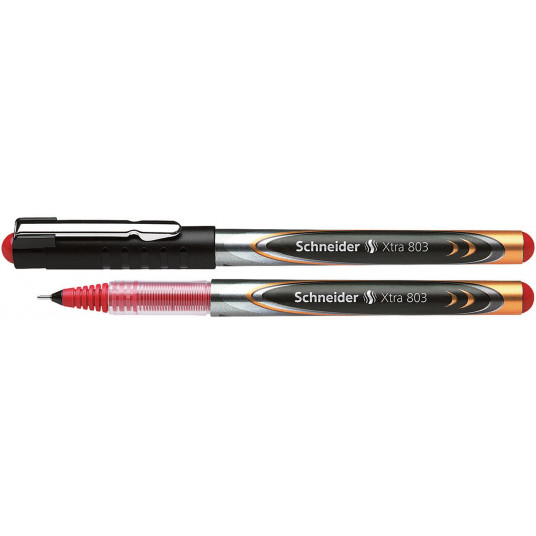  Rašiklis XTRA 803 0.3mm raudonas 