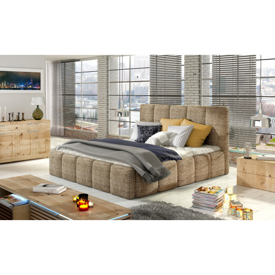 Lova Edvige Berlin 03, 160x200, beige spalva
