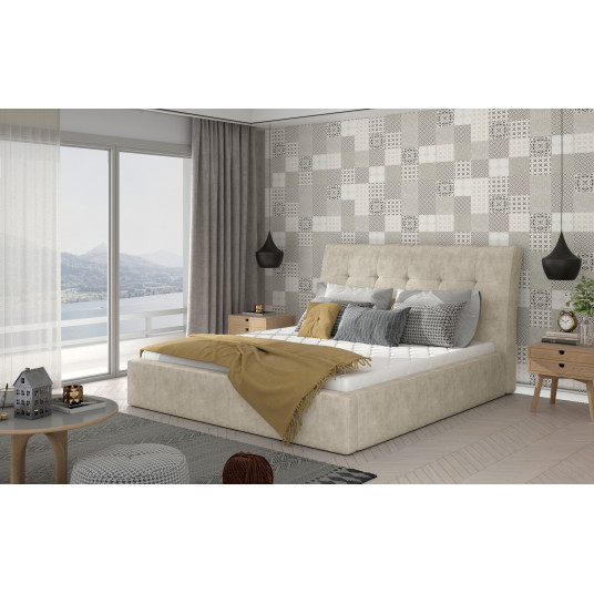 Lova Inge Dora 21, 140x200, beige spalva