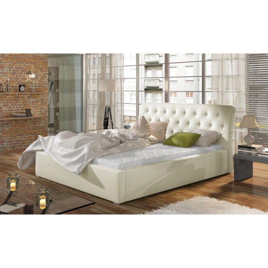 Lova Milano Soft 33, 180x200, beige spalva