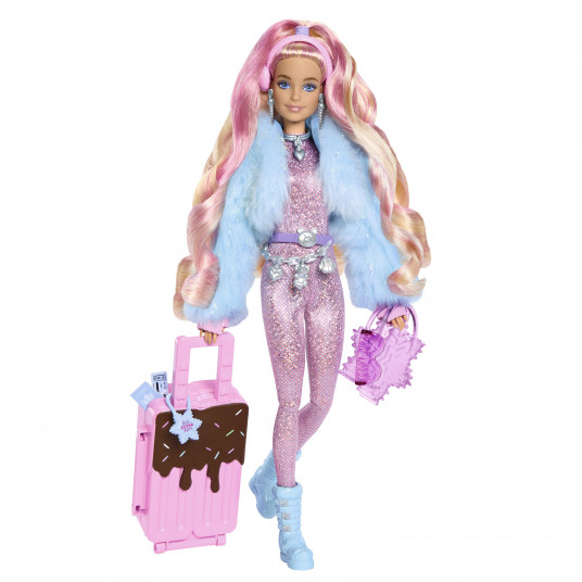  „Barbie Extra Fly“  teminė lėlė – sniegas, HPB16 
