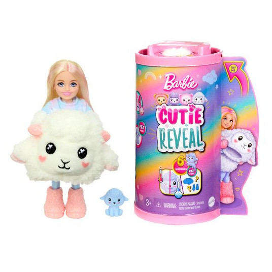  Čelsės  „Cutie Reveal“ rinkinys, marškinėlių serija – ėriukė 