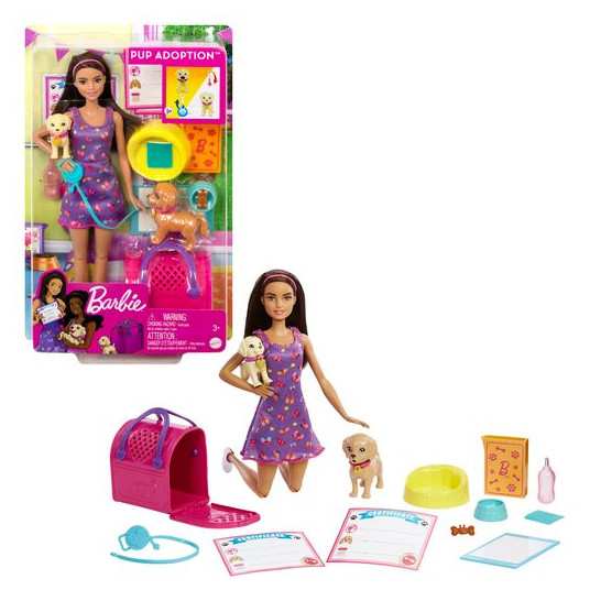  Barbie šunelių įvaikinimo rinkinys 