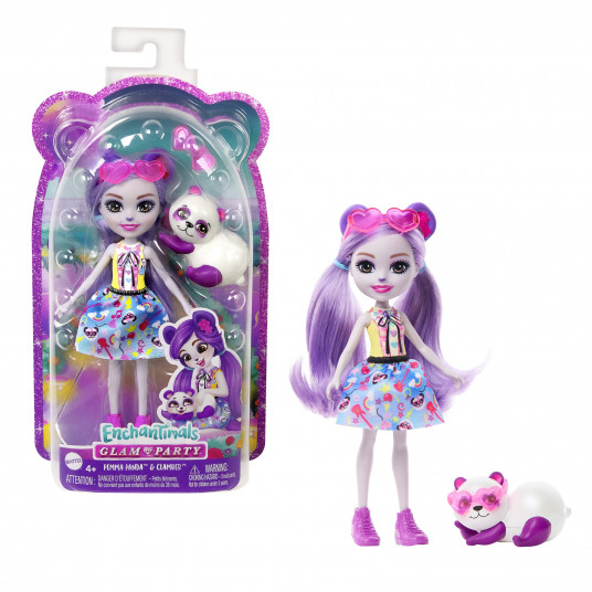  „Enchantimals Glam & Party“ panda HNT58 