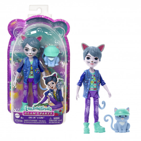  „Enchantimals Glam & Party“ katinėlis HNT59 