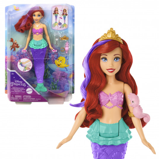 „Disney Princess“ undinėlė Arielė su spalvų keitimo funkcija, HPD43