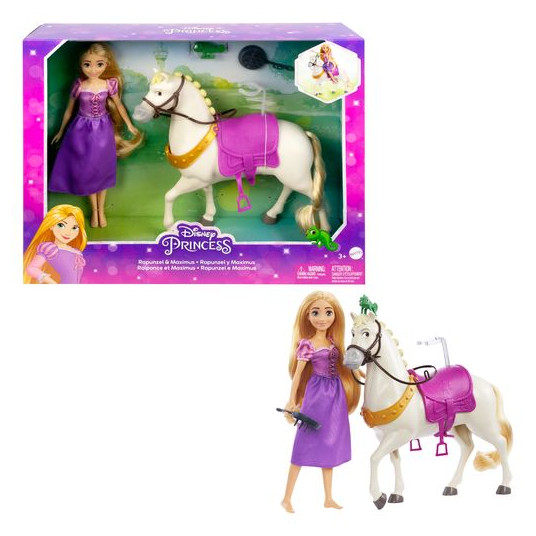  „Disney Princess“ lėlės Auksaplaukės ir žirgo rinkinys HLW23 