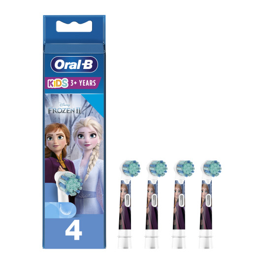  Dantų šepetėlio antgaliai BRAUN EB10-4 Frozen II  