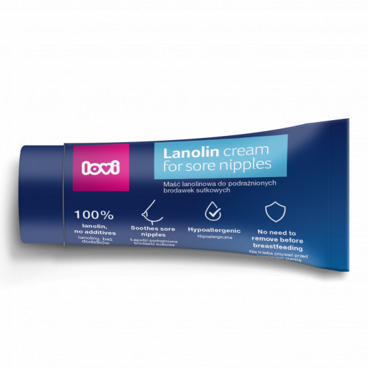 LOVI lanolino kremas spenialiams, 37g, 14/001