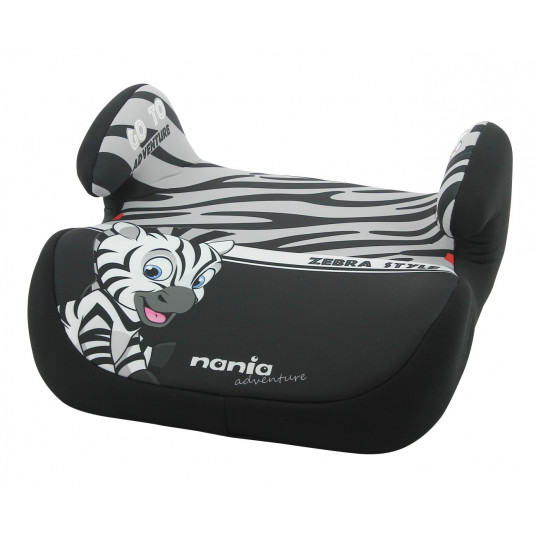 NANIA automobilinė kėdutė - busteris Topo Comfort Adventure Zebre 547244