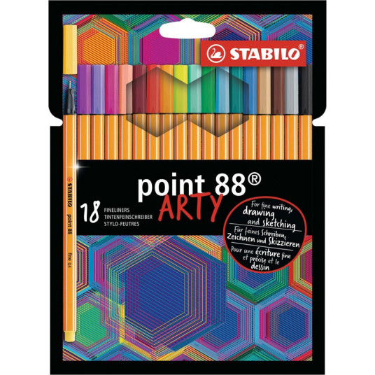  Rašikliai point 88 ARTY 18vnt. 