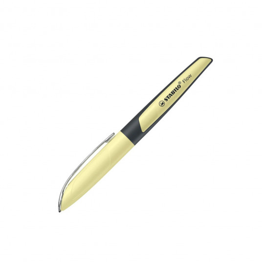  Plunksnakotis FLOW nib M pastel yellow 