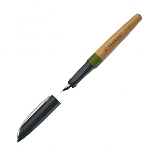 Plunksnakotis GROW nib M moos green-oak