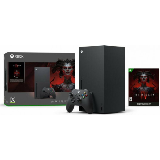  Žaidimų konsolė Xbox Series X 1TB Black + DIABLO IV  