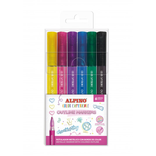 Žymekliai ALPINO Color exprience 6sp