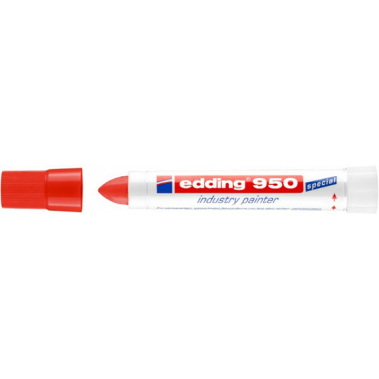 Žymeklis industrinis EDDING E-950 raudonas
