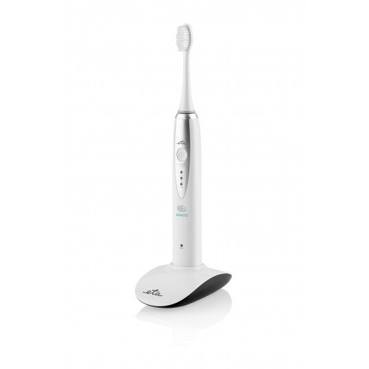  ETA Sonetic 0707 90000 For adults, Rechargeable, Sonic technology, Teeth brushing modes 3, Number of brush heads included 2, White 