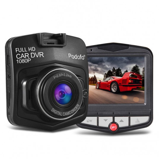  RoGer VR1 Car video recorder Full HD 1080p / microSD / LCD 2.4'' + Holder 