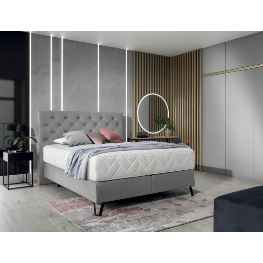 Continental lova Cortina 160x200, pilka, audinys Nube 3