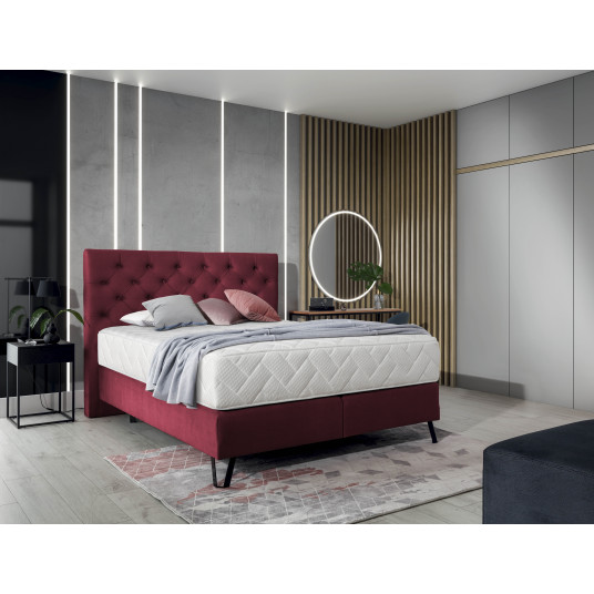 Continental lova Cortina 180x200, violetinė, audinys Loco 25