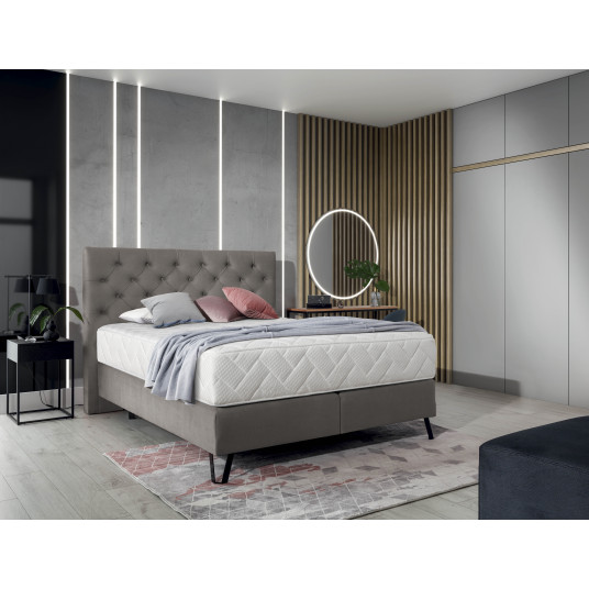  Continental lova Cortina 140x200, pilka, audinys Loco 4 