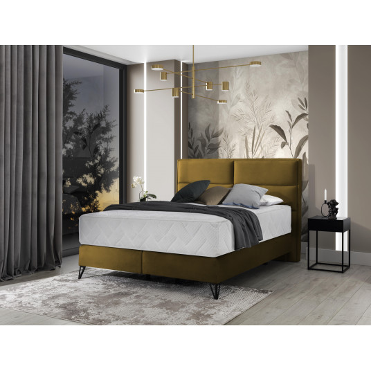  Continental lova Safiro 140x200, geltona, audinys Loco 45 
