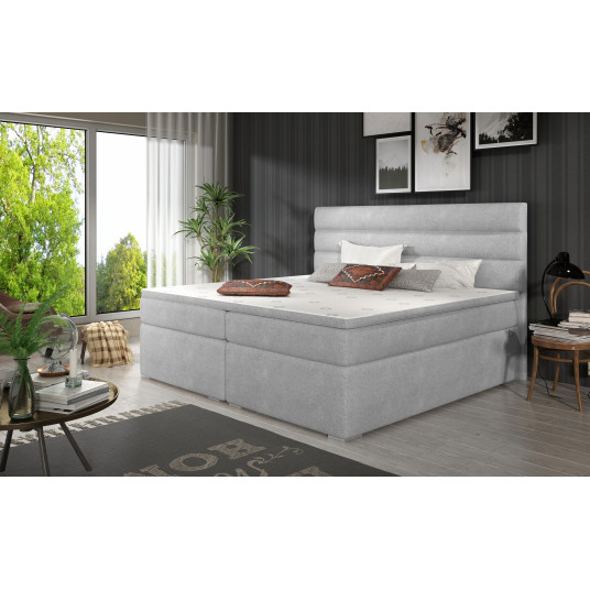  Continental lova su patalynės dėže Softy 140X200, beige, audinys Orinoco 21 