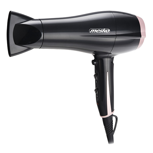  Mesko Hair Dryer MS 2249 2000 W, Number of temperature settings 3, Black/Pink 