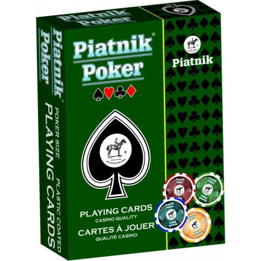  Pokerio kortos Piatnik 