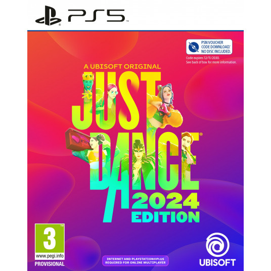  Kompiuterinis žaidimas Just Dance 2024 (CODE IN A BOX) PS5 