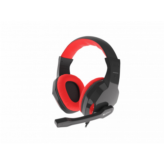  Ausinės Genesis Argon 110, Wired, Black/Red 