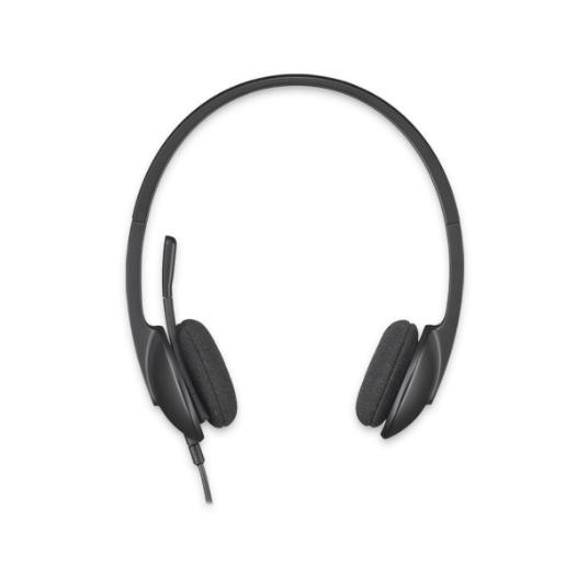 Ausinės Logitech USB H340