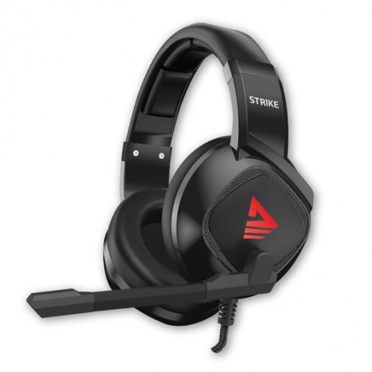  Savio Strike Gaming headphones with Microphone / 2x 3.5mm + USB / Red LED 