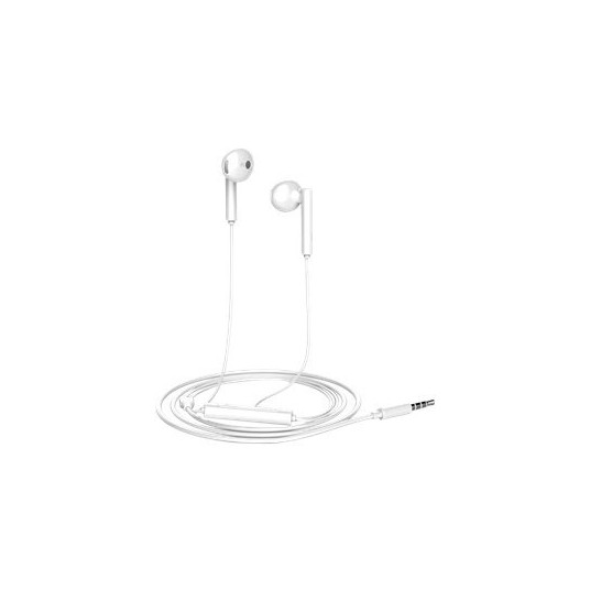  Ausinės Huawei Half In-Ear Earphones AM115 Built-in microphone, 3.5 mm jack, White 