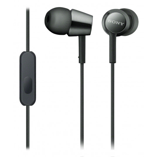  Ausinės Sony MDR-EX155APB, Black  