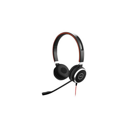  Ausinės Jabra Evolve 40 Duo MS, Wired, Black 