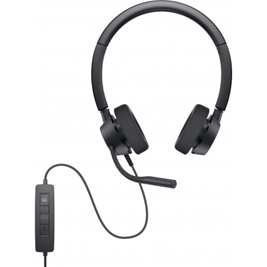  Dell Pro Stereo Headset  WH3022 4 PIN USB Type A 