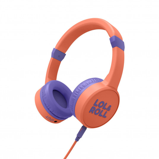  Energy Sistem Headphones Lol&Roll Pop Kids Built-in microphone, Orange, Wired, On-Ear 