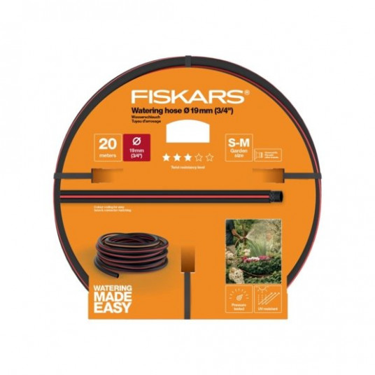 Laistymo žarna Fiskars 19mm (3/4") 20m Q3 (1027109)