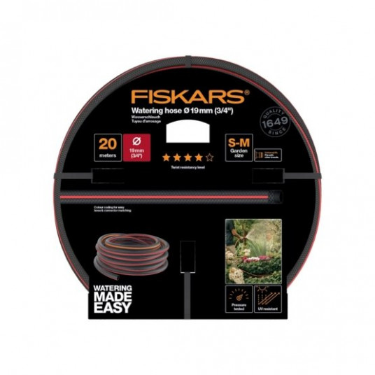 Laistymo žarna Fiskars 19mm (3/4") 20m Q4 (1027110)