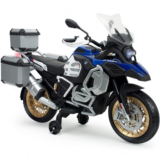 Elektrinis motociklas INJUSA BMW 1250 GS ADVENTURE 12V WITH SUITCASES