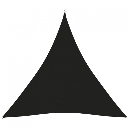 Tentas nuo saulės, juoda, oksfordo audinys, 3,6x3,6x3,6m