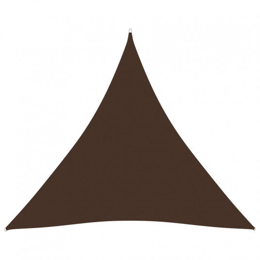 Tentas nuo saulės, ruda, oksfordo audinys, 3,6x3,6x3,6m