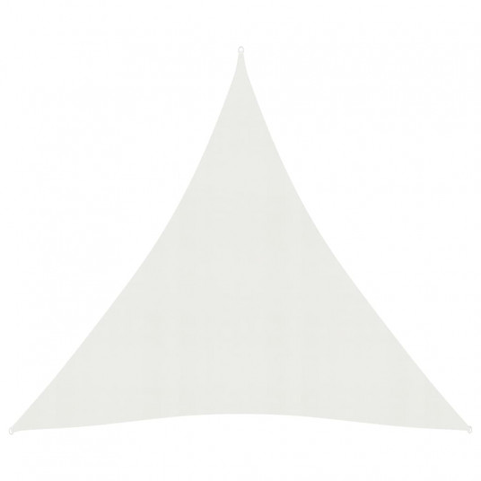 Uždanga nuo saulės, baltos spalvos, 3x4x4m, HDPE, 160g/m²