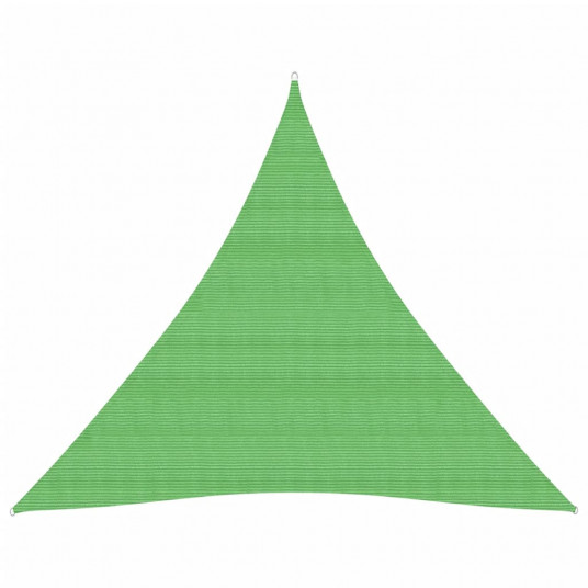 Uždanga nuo saulės, šviesiai žalia, 4,5x4,5x4,5m, HDPE, 160g/m²