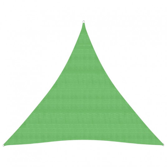 Uždanga nuo saulės, šviesiai žalia, 5x5x5m, HDPE, 160g/m²